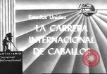 Image of horse race United States USA, 1960, second 1 stock footage video 65675057784
