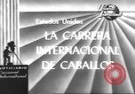 Image of horse race United States USA, 1960, second 4 stock footage video 65675057784