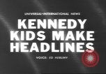 Image of John Kennedy and Caroline Washington DC USA, 1960, second 4 stock footage video 65675057785
