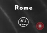 Image of Harold Macmillan Rome Italy, 1960, second 1 stock footage video 65675057787