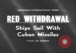 Image of Russian ships Atlantic Ocean, 1962, second 4 stock footage video 65675057790