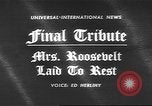 Immagine di Cerimonia funebre Hyde Park New York USA, 1962, secondo 1 filmato di repertorio 65675057791