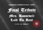 Immagine di Cerimonia funebre Hyde Park New York USA, 1962, secondo 3 filmato di repertorio 65675057791