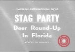 Immagine di Salvataggio di cervo Florida United States USA, 1960, secondo 1 filmato di repertorio 65675057800