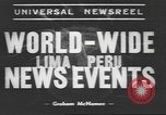Image of Cordell Hull Lima Peru, 1938, second 5 stock footage video 65675057806