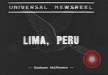 Image of Cordell Hull Lima Peru, 1938, second 6 stock footage video 65675057806