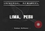 Image of Cordell Hull Lima Peru, 1938, second 8 stock footage video 65675057806