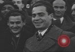 Standbild Abraham Lincoln Brigade begrüßte zu Hause New York City USA, 1938, aus Sekunde 9 historischem Filmmaterial Videoclip 65675057809