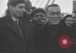 Standbild Abraham Lincoln Brigade begrüßte zu Hause New York City USA, 1938, aus Sekunde 10 historischem Filmmaterial Videoclip 65675057809