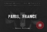 Image of student rally Paris France, 1938, second 1 stock footage video 65675057810