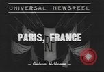 Image of student rally Paris France, 1938, second 3 stock footage video 65675057810