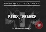 Image of student rally Paris France, 1938, second 4 stock footage video 65675057810