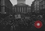 Image of student rally Paris France, 1938, second 6 stock footage video 65675057810