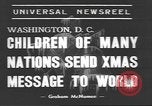 Image of International Christmas broadcast Washington DC USA, 1938, second 3 stock footage video 65675057811