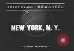 Image of Basketball match New York United States USA, 1938, second 4 stock footage video 65675057813