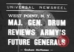 Image of Major General Hugh Drum New York United States USA, 1939, second 1 stock footage video 65675057814