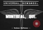 Image of Canadian bomber Montreal Quebec Canada, 1939, second 1 stock footage video 65675057816