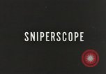 Image of nigh vision sniper scope  Burma, 1945, second 9 stock footage video 65675057827