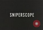 Image of nigh vision sniper scope  Burma, 1945, second 11 stock footage video 65675057827