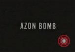 Image of AZON bomb Burma, 1944, second 1 stock footage video 65675057828