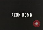 Image of AZON bomb Burma, 1944, second 3 stock footage video 65675057828
