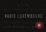 Image of Radio Luxembourg Luxembourg, 1944, second 1 stock footage video 65675057829