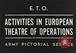 Immagine di M36B1 cacciatorpediniere del serbatoio Teatro europeo, 1944, secondo 8 filmato di repertorio 65675057830
