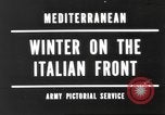 Image zone couverte de neige Italie, 1944, de la seconde 1 séquences d'archives historiques vidéo 65675057850