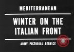 Image zone couverte de neige Italie, 1944, de la seconde 3 séquences d'archives historiques vidéo 65675057850