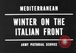 Image zone couverte de neige Italie, 1944, de la seconde 5 séquences d'archives historiques vidéo 65675057850