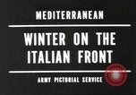 Image zone couverte de neige Italie, 1944, de la seconde 7 séquences d'archives historiques vidéo 65675057850