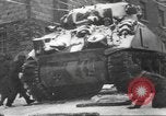 Standbild Schlacht in den Ardennen in Belgien während Zweiten Weltkrieg Belgien, 1945, aus Sekunde 42 historischem Filmmaterial Videoclip 65675057852