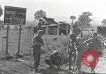 Standbild 35th Infantry Division Pont Bellenger Frankreich, 1944, aus Sekunde 45 historischem Filmmaterial Videoclip 65675057862