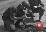 Immagine di Soldato disinnescare un tedesco Teller miniera Pont Bellenger Francia, 1944, secondo 19 filmato di repertorio 65675057863