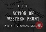 Image of United States Army Belgium, 1945, second 3 stock footage video 65675057868