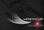 Standbild Bombe beschädigt Merkwiller Frankreich, 1945, aus Sekunde 8 historischem Filmmaterial Videoclip 65675057870