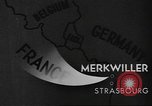 Standbild Bombe beschädigt Merkwiller Frankreich, 1945, aus Sekunde 9 historischem Filmmaterial Videoclip 65675057870