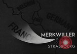 Standbild Bombe beschädigt Merkwiller Frankreich, 1945, aus Sekunde 12 historischem Filmmaterial Videoclip 65675057870