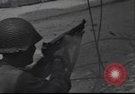Image of United States Army fighting in streets Saint Malo France, 1944, second 42 stock footage video 65675057874
