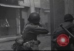 Image of United States Army fighting in streets Saint Malo France, 1944, second 60 stock footage video 65675057874