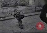 Image of United States Army fighting in streets Saint Malo France, 1944, second 61 stock footage video 65675057874