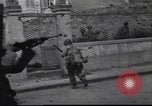 Image of United States Army fighting in streets Saint Malo France, 1944, second 62 stock footage video 65675057874