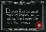 Immagine di Carne Industria di imballaggio Chicago Illinois USA, 1922, secondo 33 filmato di repertorio 65675057877