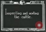 Immagine di Carne Industria di imballaggio Chicago Illinois USA, 1922, secondo 60 filmato di repertorio 65675057877