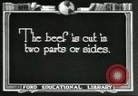 Immagine di Carne Industria di imballaggio Chicago Illinois USA, 1922, secondo 39 filmato di repertorio 65675057878