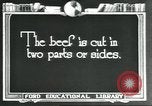 Immagine di Carne Industria di imballaggio Chicago Illinois USA, 1922, secondo 43 filmato di repertorio 65675057878