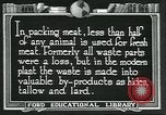 Standbild Meat Packing industry United States USA, 1922, aus Sekunde 4 historischem Filmmaterial Videoclip 65675057880