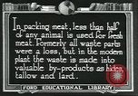 Standbild Meat Packing industry United States USA, 1922, aus Sekunde 8 historischem Filmmaterial Videoclip 65675057880