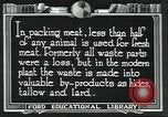 Standbild Meat Packing industry United States USA, 1922, aus Sekunde 9 historischem Filmmaterial Videoclip 65675057880