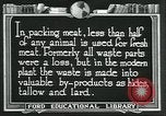 Standbild Meat Packing industry United States USA, 1922, aus Sekunde 10 historischem Filmmaterial Videoclip 65675057880